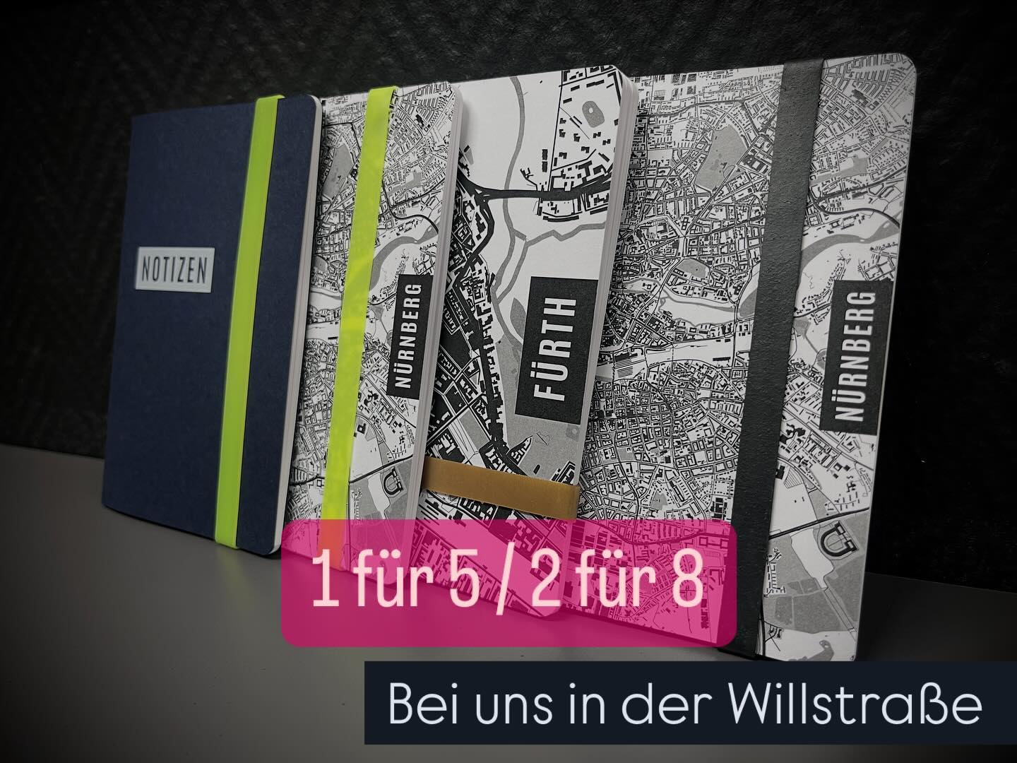 #nürnberg #geschenkidee #notizbuch #fürth 
Nur solange der Vorrat reicht. Wir sind ab 23.12.2025 im Winterschlaf.